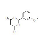 2-(3-Methoxyphenyl)-1,3-dioxane-4,6-dione