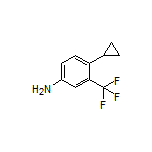 4-Cyclopropyl-3-(trifluoromethyl)aniline