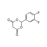 2-(3,4-Difluorophenyl)-1,3-dioxane-4,6-dione