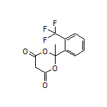 2-Methyl-2-[2-(trifluoromethyl)phenyl]-1,3-dioxane-4,6-dione