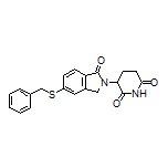 3-[5-(Benzylthio)-1-oxoisoindolin-2-yl]piperidine-2,6-dione