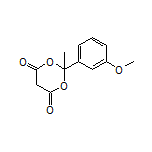 2-(3-Methoxyphenyl)-2-methyl-1,3-dioxane-4,6-dione