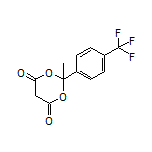 2-Methyl-2-[4-(trifluoromethyl)phenyl]-1,3-dioxane-4,6-dione