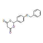 2-[4-(Benzyloxy)phenyl]-1,3-dioxane-4,6-dione