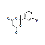 2-(3-Fluorophenyl)-2-methyl-1,3-dioxane-4,6-dione