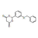 2-[3-(Benzyloxy)phenyl]-1,3-dioxane-4,6-dione