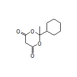 2-Cyclohexyl-2-methyl-1,3-dioxane-4,6-dione