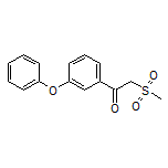 2-(Methylsulfonyl)-1-(3-phenoxyphenyl)ethan-1-one