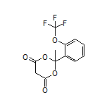 2-Methyl-2-[2-(trifluoromethoxy)phenyl]-1,3-dioxane-4,6-dione