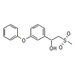 2-(Methylsulfonyl)-1-(3-phenoxyphenyl)ethan-1-ol