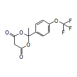 2-Methyl-2-[4-(trifluoromethoxy)phenyl]-1,3-dioxane-4,6-dione