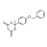 2-[4-(Benzyloxy)phenyl]-2-methyl-1,3-dioxane-4,6-dione