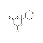 2-Methyl-2-(tetrahydro-2H-pyran-4-yl)-1,3-dioxane-4,6-dione