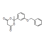 2-[3-(Benzyloxy)phenyl]-2-methyl-1,3-dioxane-4,6-dione