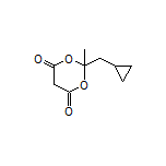 2-(Cyclopropylmethyl)-2-methyl-1,3-dioxane-4,6-dione