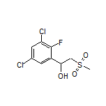 1-(3,5-Dichloro-2-fluorophenyl)-2-(methylsulfonyl)ethan-1-ol