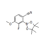 6-Cyano-2-fluoro-3-methoxyphenylboronic Acid Pinacol Ester