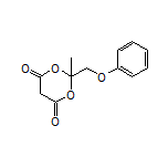 2-Methyl-2-(phenoxymethyl)-1,3-dioxane-4,6-dione