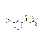 1-[3-(tert-Butyl)phenyl]-2-(methylsulfonyl)ethan-1-one