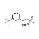 1-[3-(tert-Butyl)phenyl]-2-(methylsulfonyl)ethan-1-ol