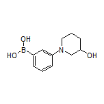 3-(3-Hydroxy-1-piperidyl)phenylboronic Acid