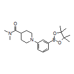 3-[4-(Dimethylcarbamoyl)-1-piperidyl]phenylboronic Acid Pinacol Ester