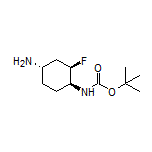 (1S,2R,4S)-N1-Boc-2-fluorocyclohexane-1,4-diamine