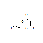 2-(2-Methoxyethyl)-2-methyl-1,3-dioxane-4,6-dione