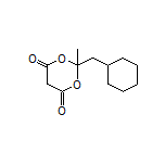 2-(Cyclohexylmethyl)-2-methyl-1,3-dioxane-4,6-dione