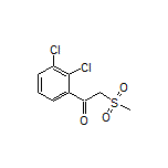 1-(2,3-Dichlorophenyl)-2-(methylsulfonyl)ethan-1-one