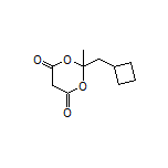 2-(Cyclobutylmethyl)-2-methyl-1,3-dioxane-4,6-dione