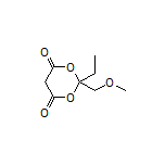 2-Ethyl-2-(methoxymethyl)-1,3-dioxane-4,6-dione