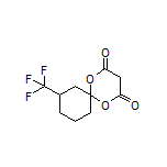 8-(Trifluoromethyl)-1,5-dioxaspiro[5.5]undecane-2,4-dione