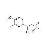 1-(4-Methoxy-3,5-dimethylphenyl)-2-(methylsulfonyl)ethan-1-ol