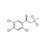 2-(Methylsulfonyl)-1-(2,4,5-trichlorophenyl)ethan-1-one