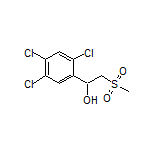 2-(Methylsulfonyl)-1-(2,4,5-trichlorophenyl)ethan-1-ol