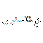 (S)-2-(Fmoc-amino)-6-[4-[2-(tert-butoxy)-2-oxoethyl]piperazine-1-carboxamido]hexanoic Acid