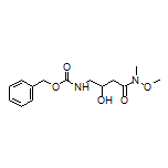 4-(Cbz-amino)-3-hydroxy-N-methoxy-N-methylbutanamide