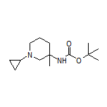 3-(Boc-amino)-1-cyclopropyl-3-methylpiperidine