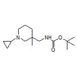 N-Boc-1-(1-cyclopropyl-3-methyl-3-piperidyl)methanamine