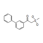 1-([1,1’-Biphenyl]-3-yl)-2-(methylsulfonyl)ethan-1-one