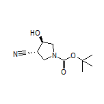 (3R,4R)-1-Boc-4-羟基吡咯烷-3-甲腈