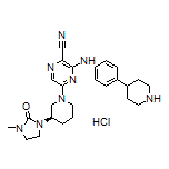 (R)-5-[3-(3-Methyl-2-oxoimidazolidin-1-yl)-1-piperidyl]-3-[[4-(4-piperidyl)phenyl]amino]pyrazine-2-carbonitrile Hydrochloride