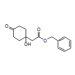 Benzyl 2-(1-Hydroxy-4-oxocyclohexyl)acetate