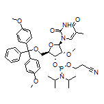 5-Methyl-5’-O-(4, 4’-dimethoxytrityl)-2’-O-methyluridine-3’-(2-cyanoethyl-N,N-diisopropyl)phosphoramidite