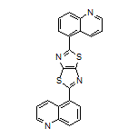 2,5-Di(quinolin-5-yl)thiazolo[5,4-d]thiazole