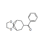 Phenyl(spiro[bicyclo[3.2.1]octane-8,2’-[1,3]dioxolan]-3-yl)methanone