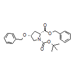 Benzyl (2R,4R)-4-(Benzyloxy)-1-Boc-pyrrolidine-2-carboxylate