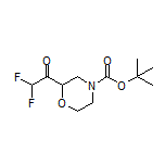 1-(4-Boc-morpholin-2-yl)-2,2-difluoroethanone