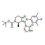 (R)-1-[5-Boc-2-(4-fluoro-3,5-dimethylphenyl)-4-methyl-4,5,6,7-tetrahydro-2H-pyrazolo[4,3-c]pyridin-3-yl]-1H-imidazol-2(3H)-one